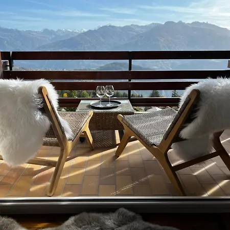 Superbe Anzere, Renove, Au Pied Des Pistes